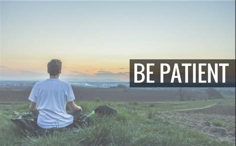 How to be patient. Things To Know About How to be patient. 